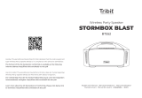 Tribit BTS52 Stormbox Blast Wireless Party Speaker Manual de usuario