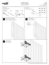 National Hardware 1143 Rustic Modern T-Hinges, Black, 6" Instrucciones de operación