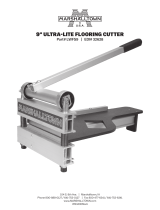 Marshalltown LWFS9 9 Inch Ultra Lite Flooring Cutter Manual de usuario