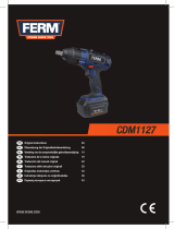 Ferm CDM1127 Cordless Impact Wrench 18V Manual de usuario