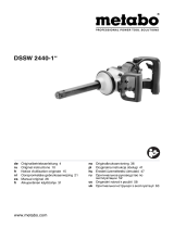 Metabo DSSW 2440-1" Instrucciones de operación