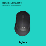 Logitech M275, M280, M320, M330 Wireless Mouse Guía del usuario
