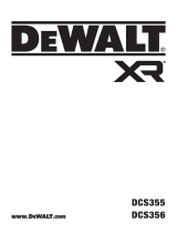 DeWalt DCS355N Manual de usuario
