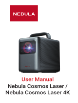 Nebula D23501F1 Cosmos Laser 4K Projector Manual de usuario