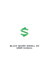 Black Shark SIXGILL K2 Mechanical Gaming Keyboard Manual de usuario