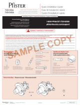 Pfister TX9-310A Specification and Owner Manual