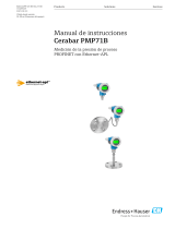 Endres+Hauser Cerabar PMP71B Instrucciones de operación