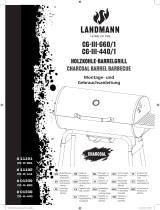 LANDMANN Holzkohlegrill "Black Taurus 440" Instrucciones de operación