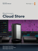 Blackmagic Cloud Store  Manual de usuario
