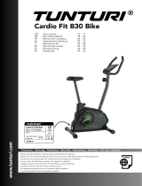 Tunturi Cardio Fit B30 Bike Manual de usuario