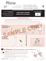 Pfister Rhen LG6-1RH1BG Specification and Owner Manual