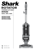 Shark NV640 Series Rotator Professional Lift-Away Manual de usuario