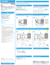 Lutron Electronics AYFSQ-F-WH Guía de instalación