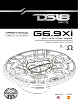 DS18G6.9Xi 6X9 Inch 3-Way Coaxial Speaker