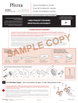 Pfister Arkitek G89-8LPMK Specification and Owner Manual