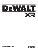 DeWalt DCG460NK Manual de usuario