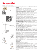 Artemide Tolomeo Midi Tavolo LED Desk Lamp Guía de instalación