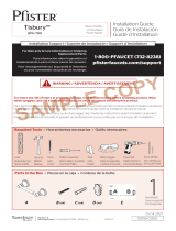 Pfister Tisbury BPH-TB0BG Specification and Owner Manual