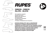 Rupes GM62N Angular Grinders Manual de usuario