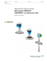 Endres+Hauser BA Micropilot FMR67B PROFINET Instrucciones de operación