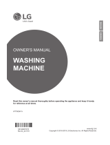 LG WT7900H*A Washing Machine Manual de usuario