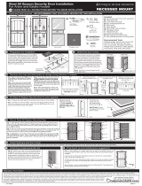 Unique Home Designs Steel All Season Security Door Guía de instalación