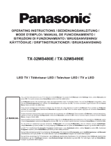Panasonic TX32MS490E Guía de inicio rápido