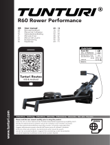 Tunturi Performance R60 Rowing Machine Manual de usuario