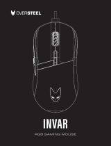 Oversteel INVAR RGB Gaming Mouse Manual de usuario