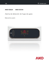 AKO AKO-55624 / 55724 Gas Leak Detection Alarm Manual de usuario