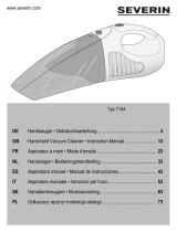 SEVERIN 7144 Hand-Held Vacuum Cleaner Manual de usuario