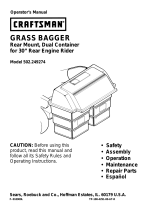 Simplicity GRASS BAGGER Manual de usuario