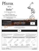 Pfister Selia 8P8-SLKK Specification and Owner Manual