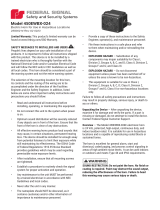 Federal Signal 450EWBX Vibratone® Hazardous Location Electronic Horn Manual de usuario
