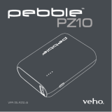 Veho VPP-115-PZ10-B Pebble Power Bank Manual de usuario