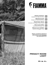 Fiamma Privacy Room Light Awning Enclosure Manual de usuario