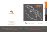 Sharper Image Human Touch® Quies Massage Chair Manual de usuario