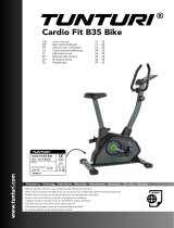 Tunturi Cardio Fit B35 Bike Manual de usuario