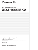 Pioneer XDJ-1000MK2 El manual del propietario