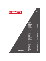 Hilti TE DRS­6-A Dust Removal System Manual de usuario