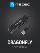 Natec DRAGONFLY Functional Adapter Hub Manual de usuario