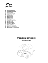 Pontec 300i/300iL/300 Pondo Compact Fountain Pump Instrucciones de operación