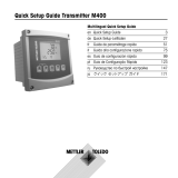 Mettler Toledo Transmitter M400 Instrucciones de operación