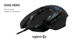 Logitech G502 HERO Gaming Mouse Guía del usuario