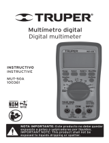 Truper MUT-50A El manual del propietario