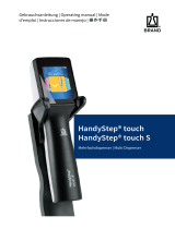 Brand HandyStep touch S Multi Dispenser Manual de usuario