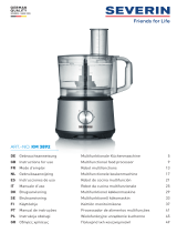 SEVERIN KM 3892 Multifunctional Food Processor Manual de usuario
