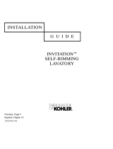 Kohler K-2098-1-0 Guía de instalación