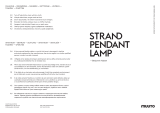 muuto Strand Pendant Lamp Closed Ø60 Manual de usuario