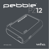 Veho VPP-350-PZ12 Rugged Portable Power Bank Manual de usuario
